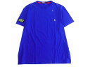 POLO Ralph Lauren ポロ ラルフローレン CLASSIC FIT 半袖 シャツ 胸ポケット付き POLO HI TECH 定0.8万 MNPOTSH1N810274 ブルー XL▲032▼30516t03