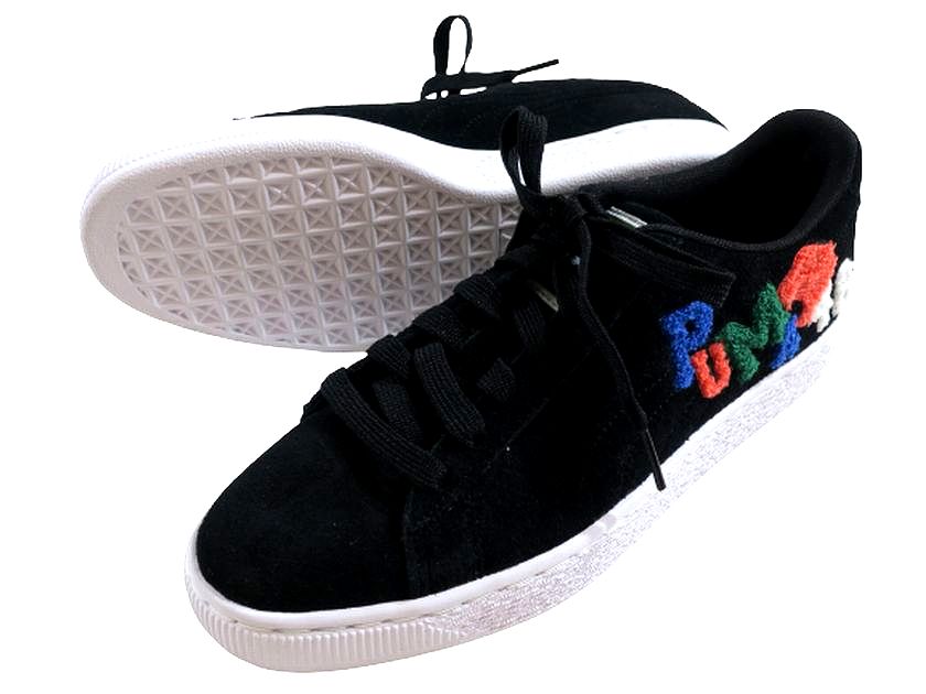 PUMA プーマ SUEDE CLASSIC BADGE スウェード クラシック バッジ 靴 シューズ スニーカー ローカット 371580 ブラック 24 25 26 26.5 27▲010▼30919h01