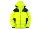 THE NORTH FACE ノースフェイス HYVENT EXCELLOFT 切替 ナイロン フーデッド ダウンジャケット レディース NFJ1DD91 ライムイエロー 95(XL)▲115▼30913h01THE NORTH FACE ノースフェイス HYVENT EXCELLOFT 切替 ナイロン フーデッド ダウンジャケット レディース NFJ1DD91 ライムイエロー 95(XL)▲115▼30913h01 コメント ■THE NORTH FACE 1968年アメリカ、カリフォルニア州でダグ・トンプキンスにより創業されたアウトドアブランド。 真の機能性の追求と自然との共存を目指して、すべての製品を開発している。 山岳で登山が難しい北壁のことを指すノース・フェイスがブランド名の由来。 ■NFJ1DD91 THE NORTH FACE定番の、肩切り替えデザインをあしらった防水ダウンジャケット。 優れたPUコーティングによる耐水性と透湿性を持つナイロン素材「HYVENT」を使用。 雪や雨などをシャットアウトし、ウェア内の水蒸気を排出してムレを防ぎます。 防風性にも優れ、快適性にも定評があります。 アウトドシーンにはもちろんタウンユースでも活躍する逸品です。 生産国 サイズ 95(XL) 実　寸 着丈71cm 身幅54cm 肩幅42cm 袖丈62.5cm 　※誤差はご了承くださいませ。 カラー ライムイエロー 素　材 表地1：ナイロン100％裏地：ナイロン100％配色：ポリエステル100％別布：ポリエステル100％充填物1：ダウン80％ フェザー20％充填物2：ポリエステル100％※韓国規格の製品の為、品質表示はハングル語表記です。 付属品 下げ札なし 参考定価 - 商品状態 新品・未使用品 ※素材特有・展示による微細な擦れや小傷、保管・梱包に伴う皺等はご了承ください。 商品を探す ブランドで探す >> カテゴリーで探す MEN >> カテゴリーで探す WOMEN >> お買い物ガイド 2点以上お買い上げで送料無料（沖縄・離島を除く） 14時までのご注文で当日発送（土日祝・イベント時を除きます） お支払い方法 >> 配送について >> 返品・キャンセルについて >> 注意事項 >>