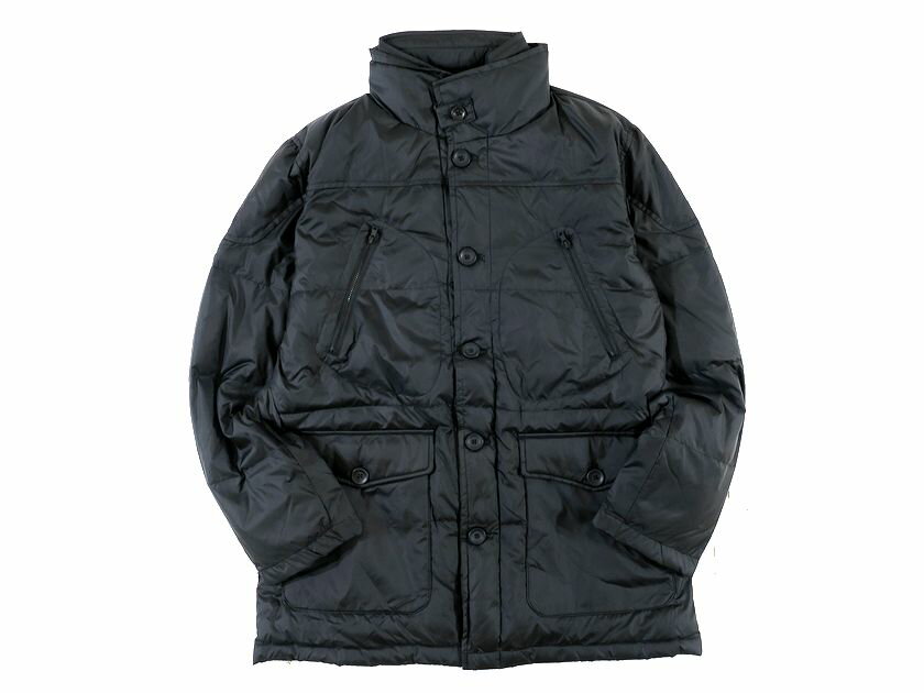 UNITED ユナイテッド アーバンカジュアル 撥水×軽量 フェイクレイヤード 10ポケット ダウンジャケット ショートコート 3U5-5627 ブラック L ...