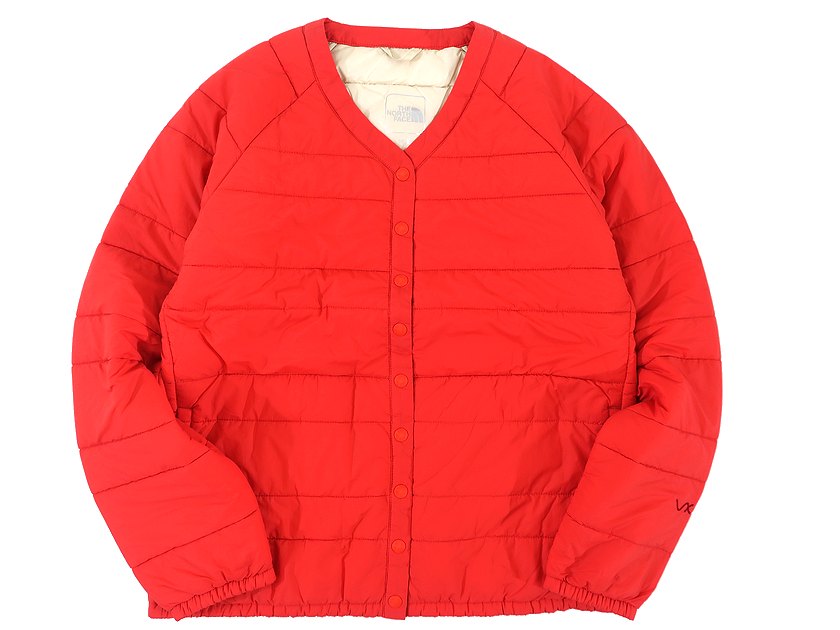 Rakuten - 【中古】【新古品・未使用品】THE NORTH FACE ノースフェイス VX ACTIV ナイロン 中綿ジャケット インナージャケット アウトドアウェア レディース NSJ3NG30 サーモンピンク系 90(L)▲043▼306012h03