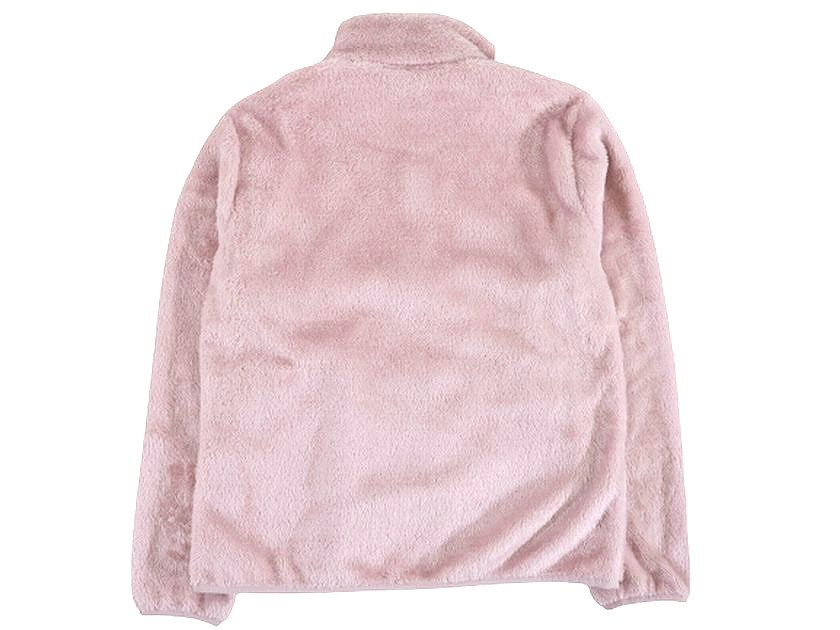 MILLET ミレー アリジャケット ボア フリース ジャケット 裏起毛 ワンポイント ロゴ 刺繍 MVQFJ-80170 ピンク 90-01 95-02 100-03 105-04 レディース▲031▼30616h04
