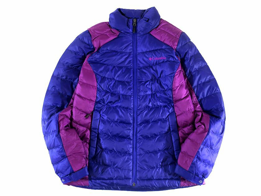 Columbia Sportswear コロンビア DUCK DOWN 防寒×軽量 ダウンジャケット レディース CU3-YLG004 パープル 85(XS)-01 90(S)-02 95(M)-03 100(L) -04 105(XL)-05 ▲031▼30703h06