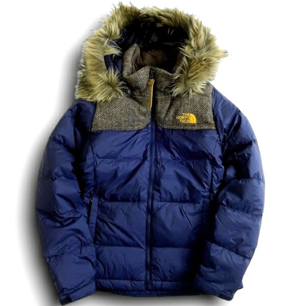 楽天市場】ハリスツイード ダウンジャケット（ブランドザ・ノース