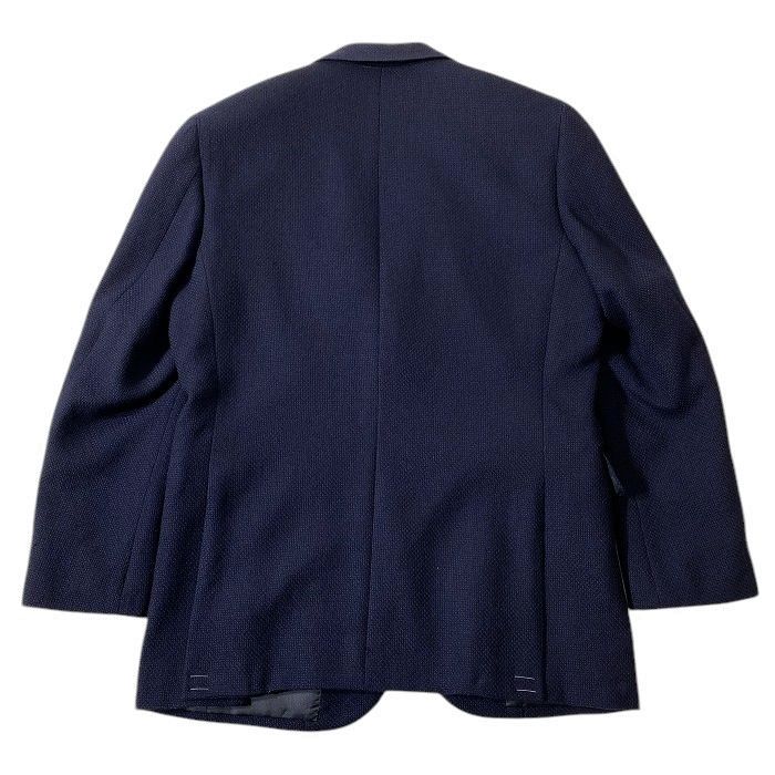 GIVERDYE BEST SELECTION ジバルディ 大賀 日本製 ウール100％ 無地 2B テーラードジャケット ブレザー 854J7001 ネイビー ABSS ▲074▼41202w05