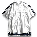 PUMA プーマ ゴルフ TEXBRID テープライン ストレッチ モックネック 半袖 シャツ カットソー ゴルフウェア 627608 定価1万 ホワイト XL ▲024▼50430w07(4)