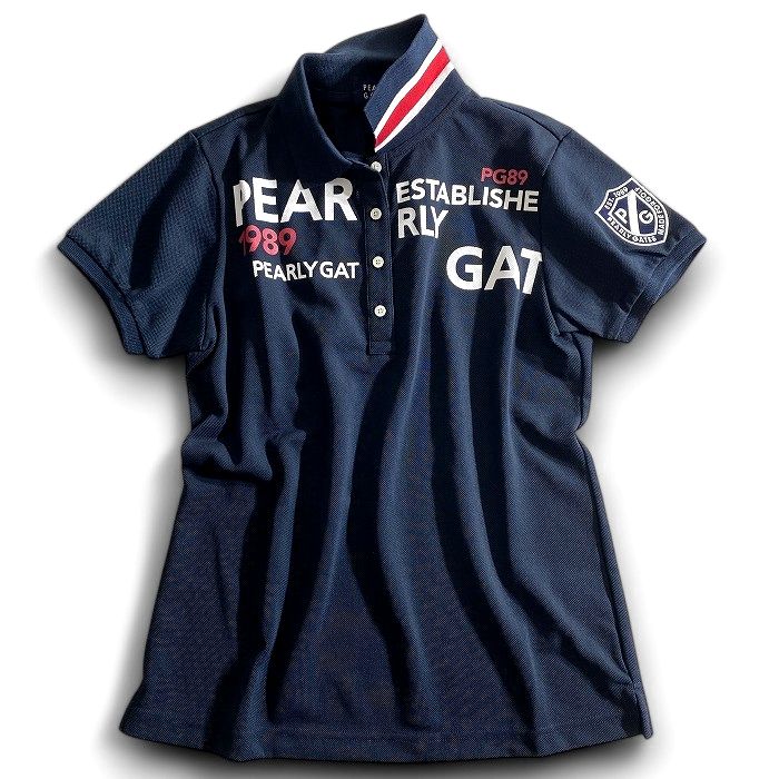 【中古】【新古品・未使用品】PEARLY GATES パーリーゲイツ ゴルフ 日本製 吸汗速乾 遮熱