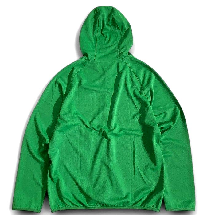 【中古】【新古品・未使用品】Jack Bunny!! by PEARLY GATES ジャックバニー パーリーゲイツ ゴルフ UVカット×UPF30 SUNVEIL Pe天竺 ダブルジップ 長袖 フーディ パーカー ゴルフウェア 262-3162435 定価1.9万 グリーン 4-01 5-02 6-03 ▲020▼50905w14