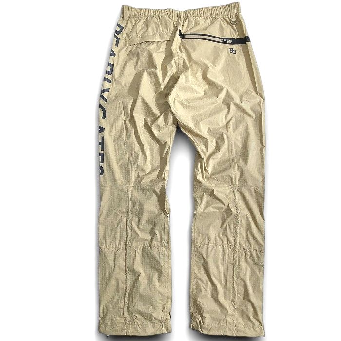 【中古】【新古品・未使用品】PEARLY GATES パーリーゲイツ ゴルフ 撥水×防風 Nyドビー シャドー千鳥柄 ストレッチ パンツ レインウェア ゴルフウェア 053-2989301 定価2.7万 ベージュ 4-01 5-02 6-03 ▲030▼51015w04