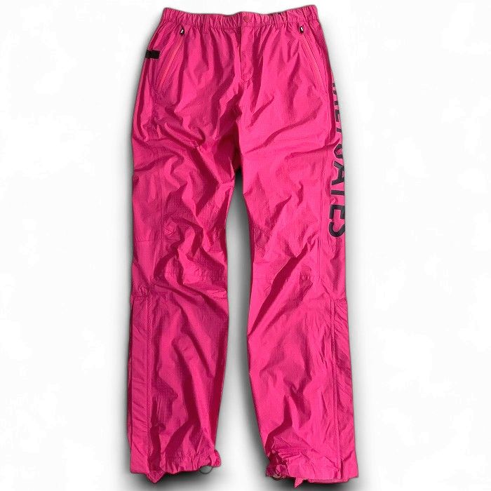 【中古】【新古品・未使用品】PEARLY GATES パーリーゲイツ ゴルフ 撥水×防風 Nyドビー シャドー千鳥柄 ストレッチ パンツ レインウェア ゴルフウェア レディース 053-2989302 定価2.6万 ピンク 0-01 1-02 2-03 ▲029▼51016w05