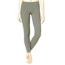 DANSKIN ダンスキン 日本製 RIB IT UP LEGGINGS DA20106 UVプロテクト 細リブ編み レギンス ウェルネススパッツ 定価1万 オリーブドラブ S ▲010▼41008w04