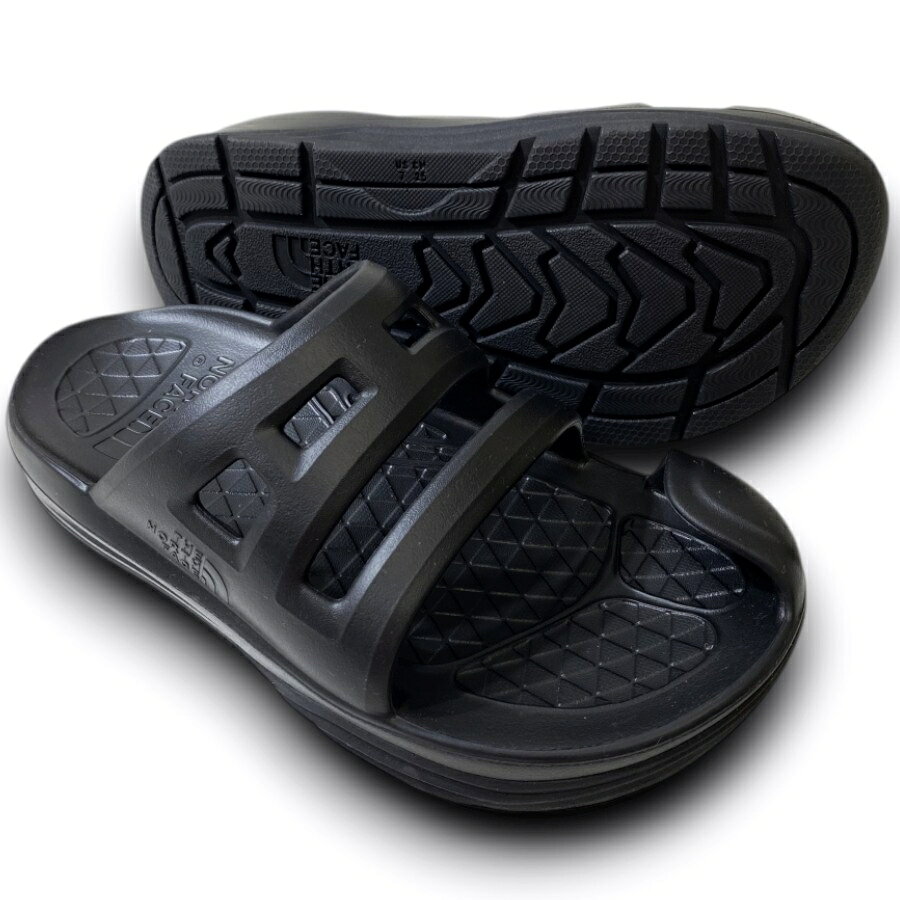 【中古】【新古品・未使用品】THE NORTH FACE ノースフェイス RE-Active Slide リ アクティブ スライド サンダル スポーツサンダル アウトドア キャンプ ユニセックス NF52450 KK TNFブラック US7-25cm▲020▼60803m03