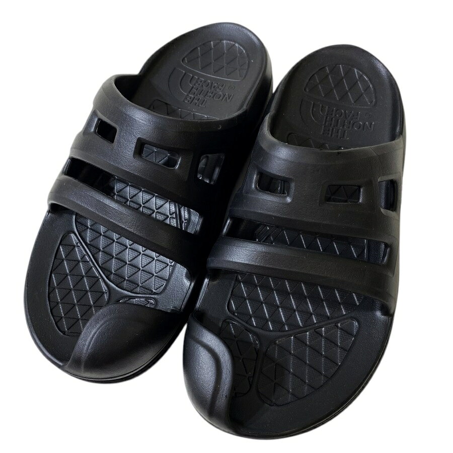 FASHION SELECT SHOP クローラーの【中古】【新古品・未使用品】THE NORTH FACE ノースフェイス RE-Active Slide リ アクティブ スライド サンダル スポーツサンダル アウトドア キャンプ ユニセックス NF52450 KK TNFブラック US7-25cm▲020▼60803m03｜アングル2