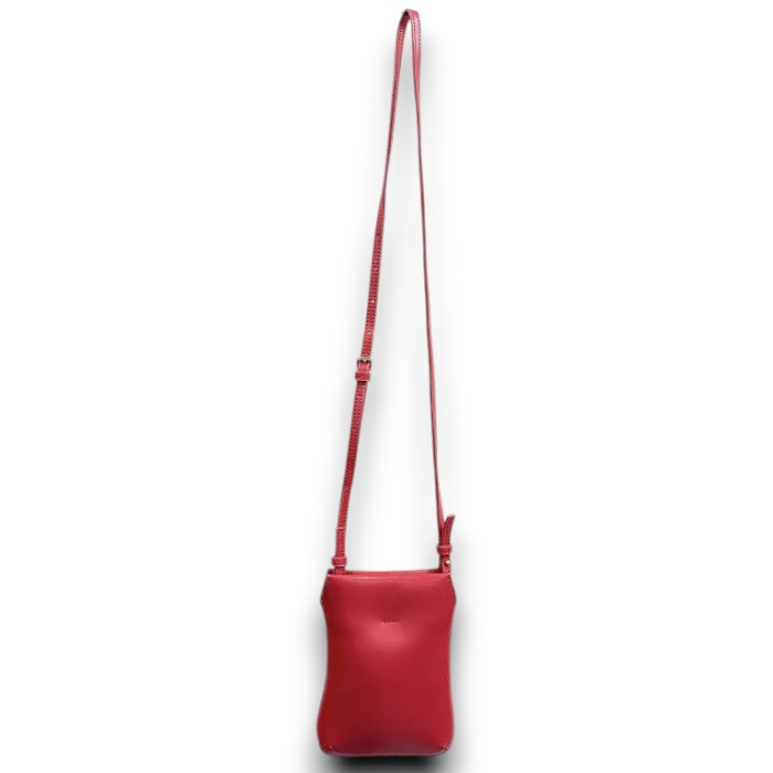 乐天商城 - 【中古】【新古品・未使用品】YAHKI ヤーキ CROSS BODY BAG ミニマム クロスボディバッグ ショルダーバッグ ポシェット 鞄 YH-328 定価1.4万 RED▲010▼60130r03