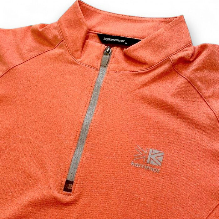 【送料無料 メール便】Karrimor カリマー 軽量 半袖 ハーフジップ ストレッチ Tシャツ ポロシャツ カットソー ウェア トレッキング 登山 キャンプ アウトドア スポーツ レディース 1KATSM5505OR オレンジ 90-01 95-02 100-03▲010▼50804m01【中古】【新古品・未使用品】 crawlercrawler-10121522 FASHION SELECT SHOP クローラー サンプル画像3