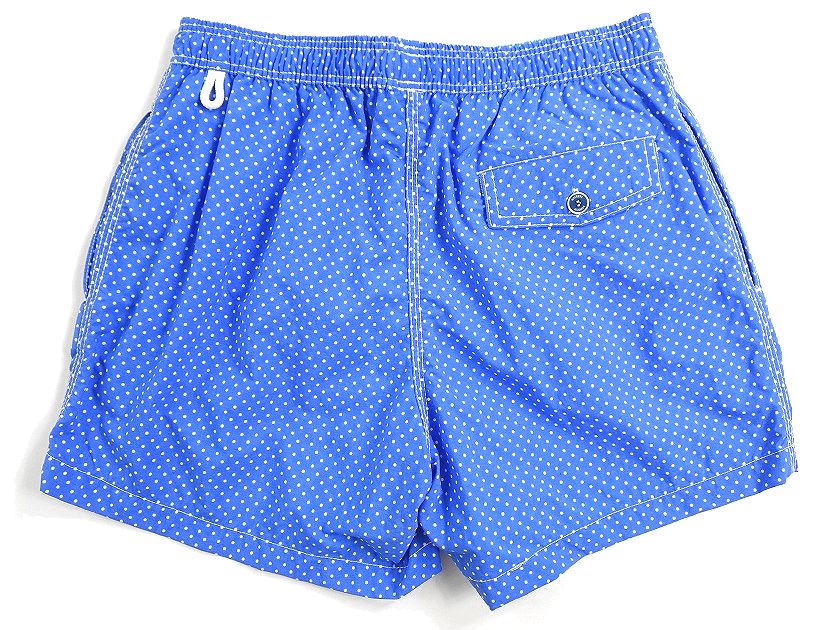 HACKETT LONDON ハケット ロンドン POLKA DOT 水陸両用 ポルカドット サーフパンツ ボードショーツ ショートパンツ 水着 トランクス HM800634 定1.2万 COBALT S▲008▼30707m04