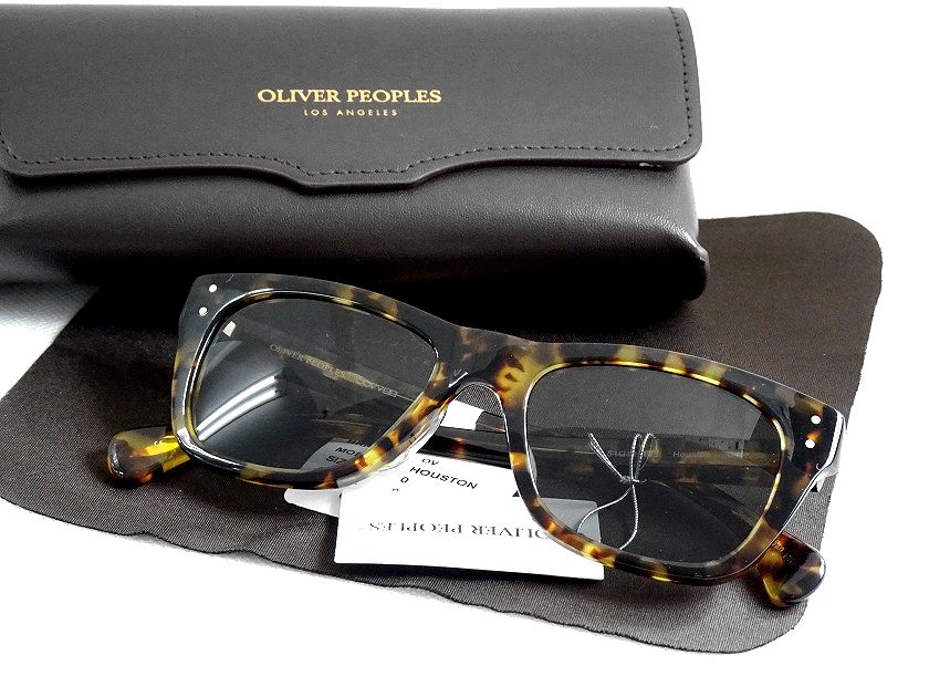 OLIVER PEOPLES オリバーピープルズ 日本製 Houston ウェリントン ミラーレンズ サングラス メガネ 眼鏡 定3.9万 DTB▲073▼20704m11