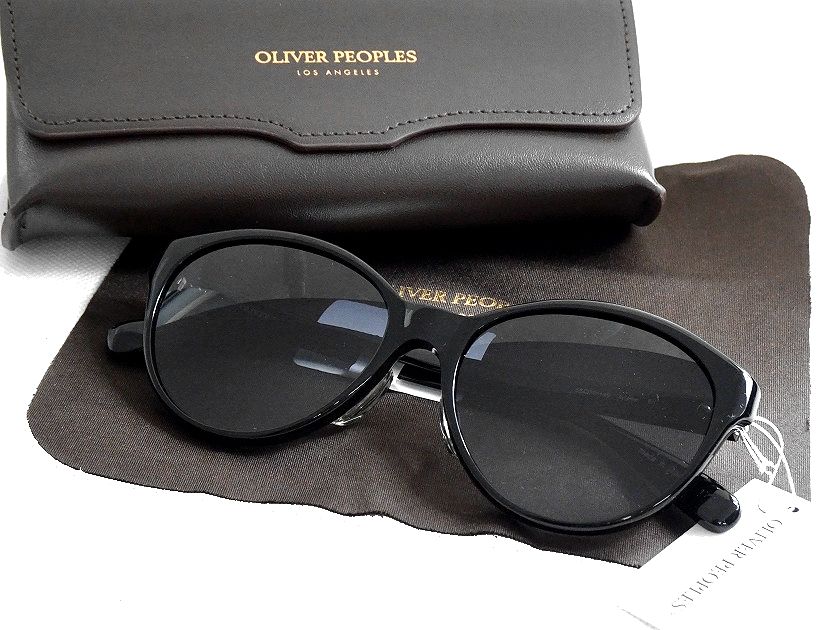 OLIVER PEOPLES オリバーピープルズ 日本製 レジェンドモデル Arlette キャッツアイ サングラス メガネ 眼鏡 定3.1万 BK▲073▼20704m12