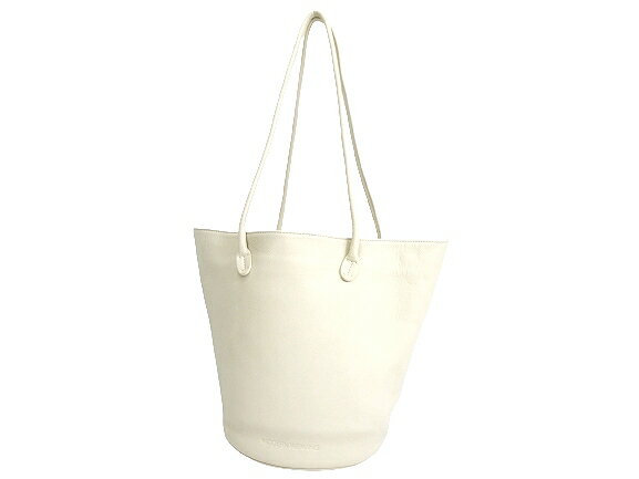 MODERN WEAVING モダンウィービング USA製 SOFT STUCTURE TALL OVAL BUCKET 本革 カウレザー トートバッグ バスケットバッグ MW234 定6.2万 CREME▲057▼20719m01