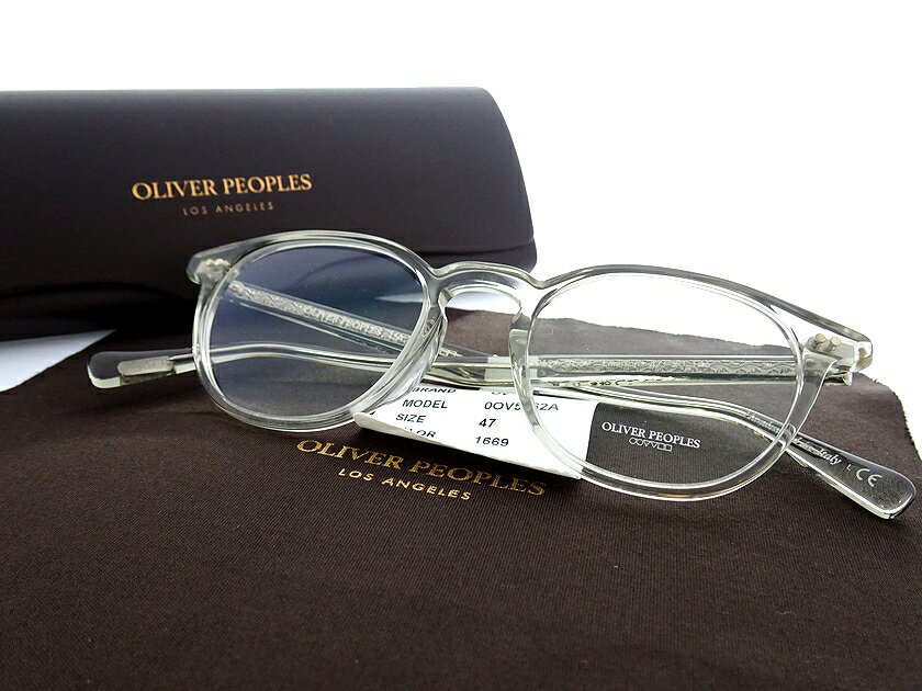 オリバーピープルズ メガネ メンズ OLIVER PEOPLES オリバーピープルズ イタリア製 EMERSON ボストン メガネ メガネフレーム 伊達メガネ 眼鏡 アイウェア 0OV5062A 定3.6万 1669▲073▼20808m13