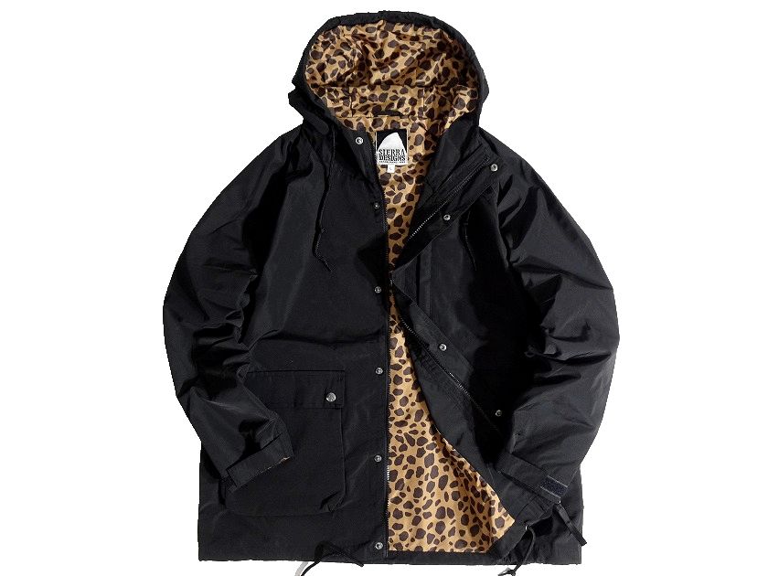 SIERRA DESIGNS シエラデザイン 裏地レオパード柄 マウンテンパーカー フーデッド ジャケット ブルゾン ウィンドブレーカー 20966140 定3...