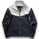 【中古】【新古品・未使用品】Columbia Sportswear コロンビア スポーツウェア ストレッチ スタンドカラー ジップアップ 長袖 ウーブン ジャケット トレーニングウェア ジャージ YLG104 ブラック×ライトグレー 75(XXXS)-01 80(XXS)-03 90(S)-02▲031▼30522h11