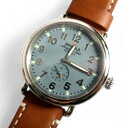【中古】【新古品・未使用品】SHINOLA DETROIT シャイノラ デトロイト USA製 The Runwell Leather Strap Watch ランウェル 腕時計 レザーベルト 定9.1万 グレー▲250▼00214k04