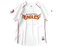 Majestic マジェスティック 東北楽天ゴールデンイーグルス RAKUTEN EAGLES 岡島豪郎 背番号27 HOME プレイヤー レプリカ ユニフォーム Tシャツ 野球 JM08-WHT1-RKT-0034 ホワイト S▲010▼30113m21 1