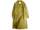 Karl Donoghue J[hmq[ p ENTRAFINO LEATHER DOUBLE BREASTED COAT rv U[ _uuXg U[R[g OR[g ELDCTW0 26.4 DIJION XS24030119m13