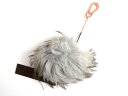 Karl Donoghue カールドノヒュー イタリア製 LARGE RACCOON FUR POM BAG CHARM ラクーン アライグマ ファー キーホルダー バッグチャーム RFPKRW6 定1.8万 グレー系▲017▼91004k13|詳細画像