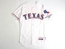 Majestic マジェスティック USA製 MLB メジャーリーグ ベースボール Texas Rangers テキサスレンジャーズ Authentic Collection COOL BASE DARVISH ダルビッシュ有選手 11 HOME プレイヤー ユニフォーム 野球 定4.1万 ホワイト 40-01 44-02▲058▼00110k08