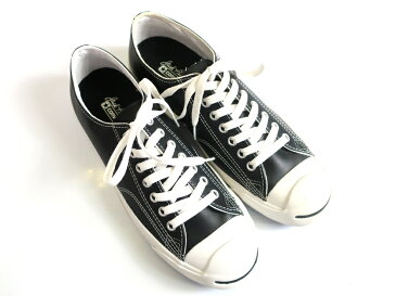 CONVERSE コンバース LEA JACK PURCELL 1B985 レザースニーカー シューズ ブラック 26-01 26.5-02 27-03 27.5-04 28-05▲050▼00316k06