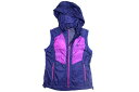 Karrimor カリマー CORE TECH SHIELD 撥水 背面メッシュ 切替 フード付 ジップアップ ベスト ジャケット レディース 登山 トレッキン...