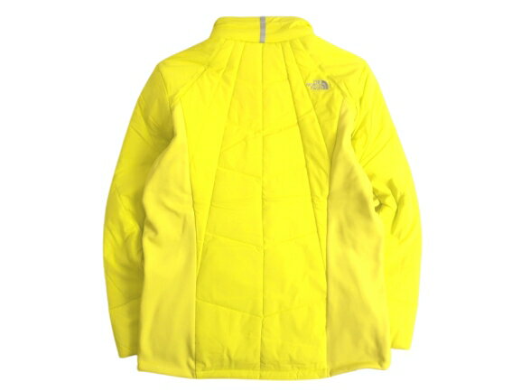 THE NORTH FACE ザ ノースフェイス ホワイトレーベル VX ACTIVE 中綿 フリース 切替 ストレッチ ジップアップ ジャケット ブルゾン ネオンイエロー L-01 XL-02 ▲098▼91210k02