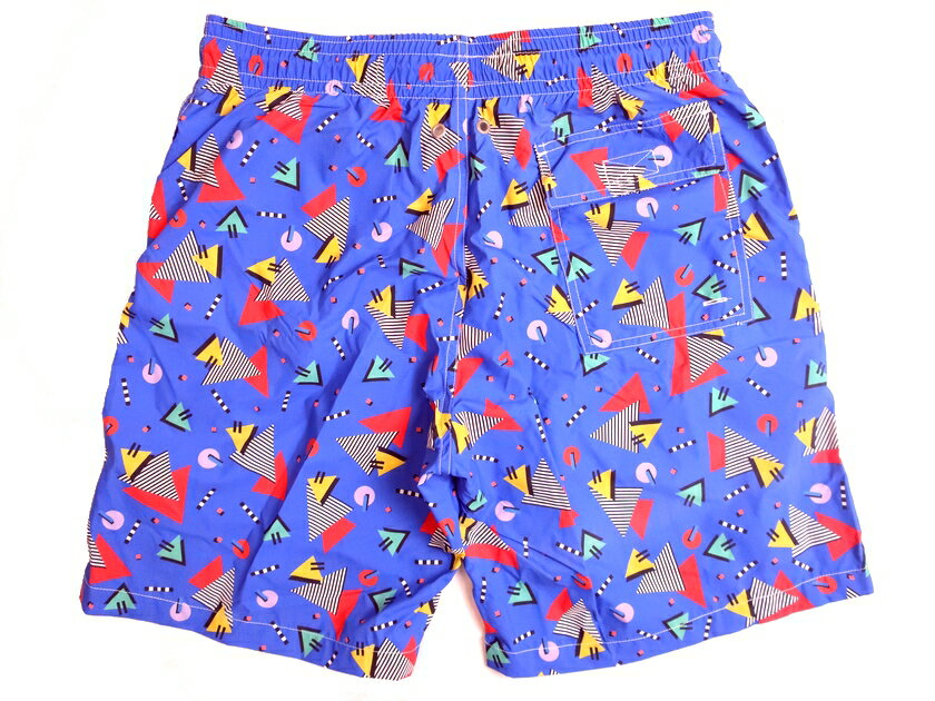 arrels アレルズ LONG SWIM SHORTS BLUE MIAMI VICE × CAMILLE WALALA 総柄 スイムショーツ 水着 定2.1万 パープル系 L▲020▼01013k03