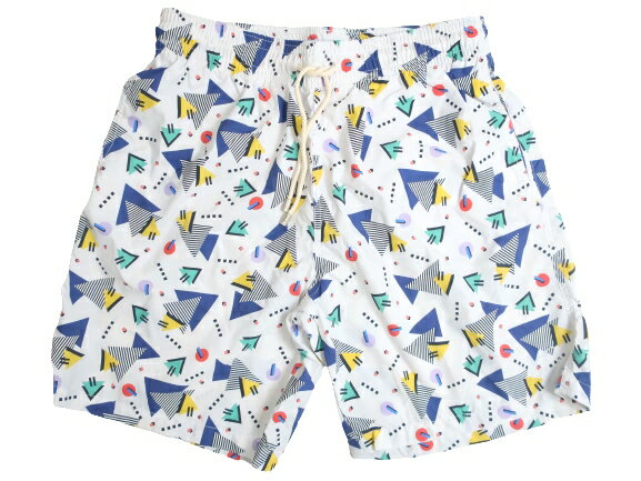 arrels アレルズ LONG SWIM SHORTS BLUE MIAMI VICE × CAM