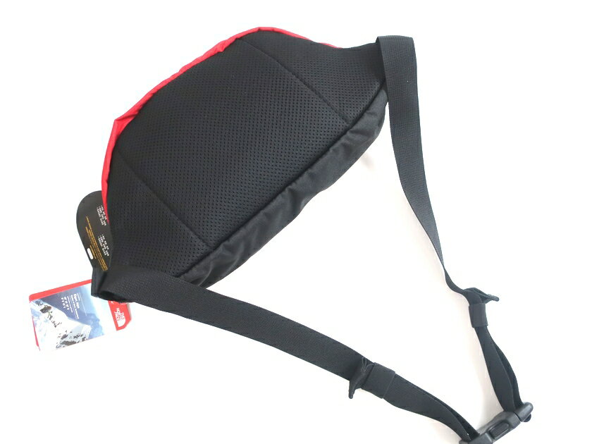 THE NORTH FACE ノースフェイス セブンサミット SEVEN SUMMITS SIMPLE HIPSACK ロゴワッペン シンプルヒップサック ウエストポーチ ボディバッグ レッド▲030▼01014k11