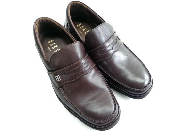 【楽天SPセール特価!!】DAKS LONDON ダックス 日本製 本革 レザー 軽量 コイン ローファー スリッポン 革靴 DA2150 ブラウン 25▲032▼10310k20