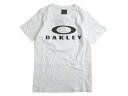 OAKLEY オークリー スカル ゴルフ PERFORMANCE FIT O hydrolix ENHANCE QD SS TEE O BARK YTR 1.0 ストレッチ 半袖 Tシャツ キッズ FOA400816 ホワイト 140-01 150-02 160-03▲007▼10419k02