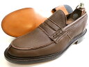 Tricker 039 s トリッカーズ 英国製 グッドイヤーウェルテッド製法 本革 ヒドゥンチャネル仕様 JAMES MENS OLIVVIA TAN STEP IN LOAFERS レザー コインローファー ビジネスシューズ 革靴 ダークブラウン 6 / 8 / 8.5 / 9.5▲130▼10607k14