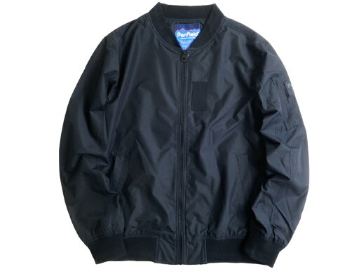 PENFIELD ペンフィールド HANFORD BLOUSON ロゴワッペン ジップアップジャケット MA-1 ブルゾン FJ4WJ03M ブラック M▲056▼10610k03 PENFIELD ペンフィールド HANFORD BLOUSON ロゴワッペン ジップアップジャケット MA-1 ブルゾン FJ4WJ03M ブラック M▲056▼10610k03