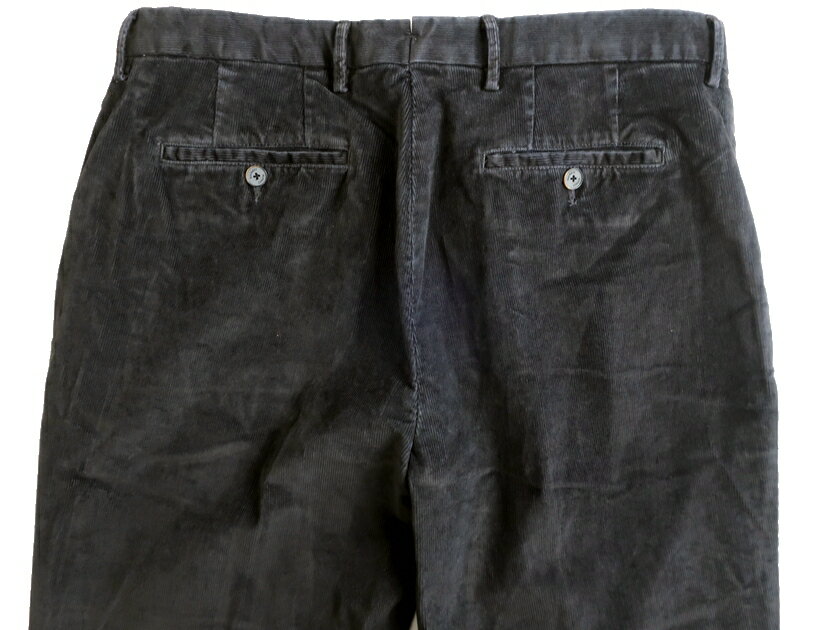 HACKETT LONDON ハケット ロンドン ASHBY CHINO 細畝 ストレッチ コーデュロイパンツ HM211525 定2.3万 ダークグレー 36L-01 42R-02▲015▼10617k08