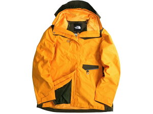 THE NORTH FACE ノースフェイス GORETEX PROHEAT フード付 ナイロン切替 パッカブル ジャケット ブルゾン レディース NFJ2GF82 定4.9万 オレンジ カーキ 95(XL) 100(XXL)▲094▼10629k08