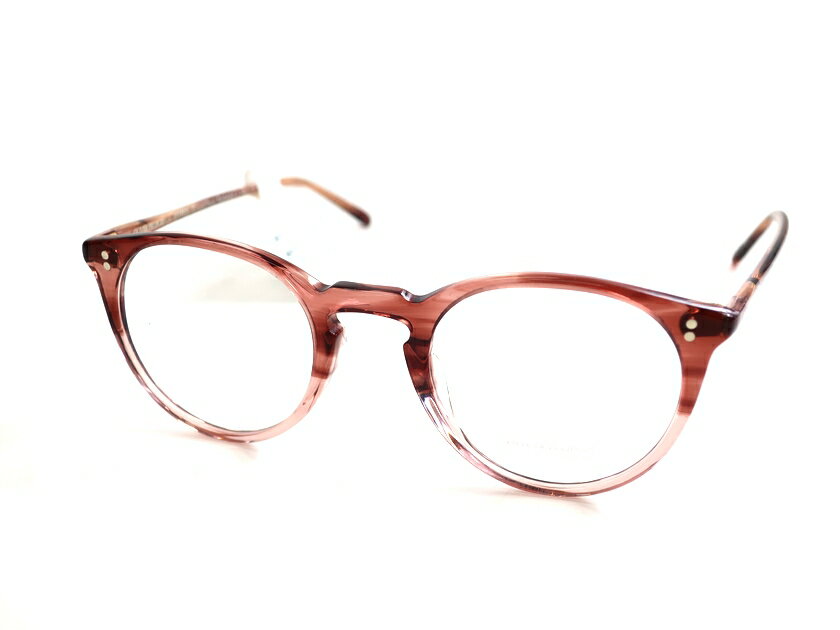 OLIVER PEOPLES オリバーピープルズ イタリア製 O'MALLEY ボストンフレーム サングラス メガネ 眼鏡 OV5183A 定3.1万 ピンクゴールド▲080▼20328k15