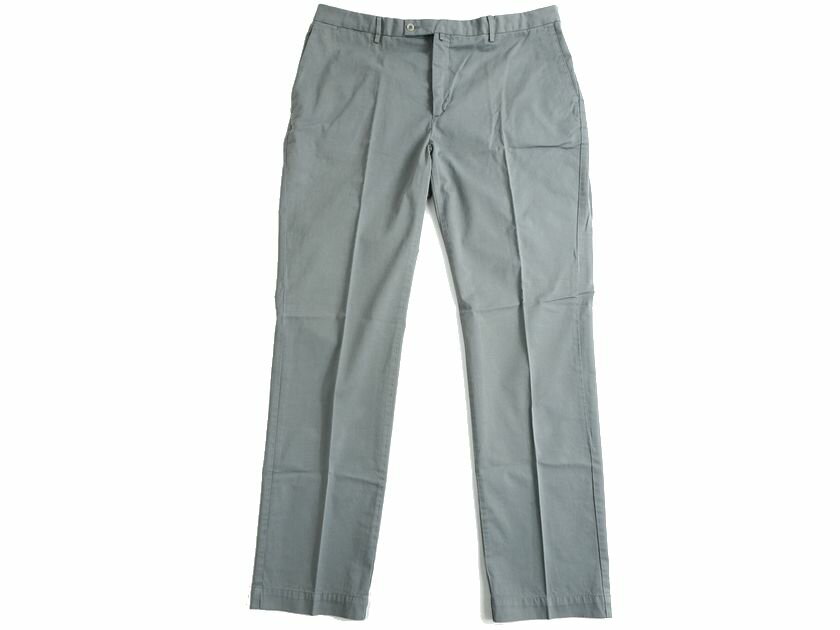 HACKETT LONDON ハケット SANDERSON TLRD CHINO 製品染め加工 コットン ストレッチ パンツ HM211455L 定1.9万 グレー 40▲012▼20407k05