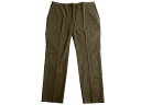 HACKETT LONDON ハケット SANDERSON 製品染め加工 コットン ストレッチ パンツ HM211520R 定1.9万 ブラウン 40▲012▼20407k10(4)