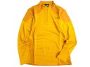 THE NORTH FACE ノースフェイス W'S DRY PLUS L/S ZIP TEE PRIMALOFT ボーダー切替 ハーフジップ ストレッチ ロングスリーブ カットソー NFT7LG93 ゴールドイエロー 95（L）▲033▼20414k16