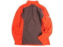 THE NORTH FACE ノースフェイス W'S DYNAMIC FLASH L/S ZTEE メランジ 微起毛 ナイロン切替 ハーフジップ プルオーバー ロングスリーブ レディース NFT7LG89 定1.3万 フレイムオレンジ 95(L)▲020▼20418k15