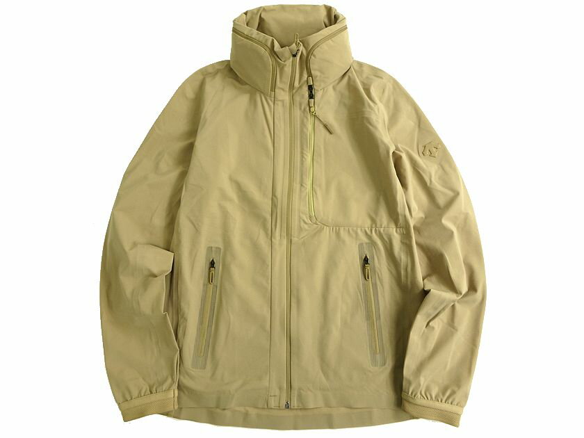 DESCENTE ALLTERRAIN デサント オルテライン COOL DOTS PACKABLE JACKET クールドットパッカブルジャケット DAMPGC42 定3.1万 カーキ S-01 L-02▲050▼20426k13