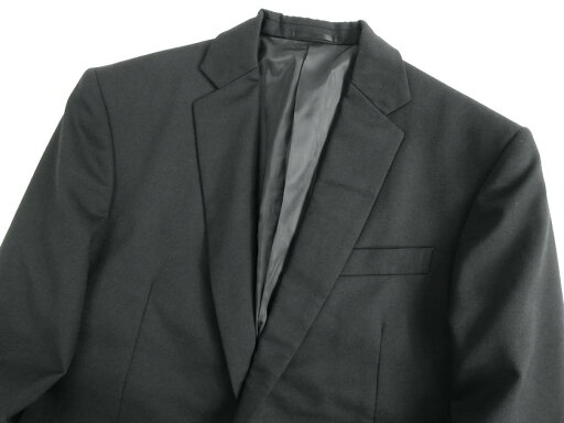 Gentry Tailor ジェントリーテーラー 日本製 大賀 ウール100% 2B ノータック シングルスーツ ジャケット スラックスパンツ NW1251 ブラック 48▲050▼20503k10